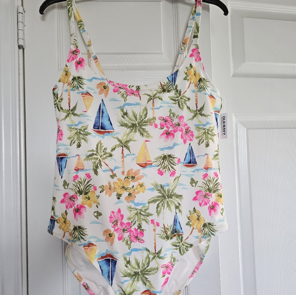 Old navy one piece swim